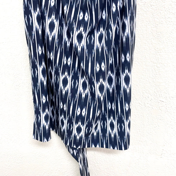 Ikat Strapless Dress