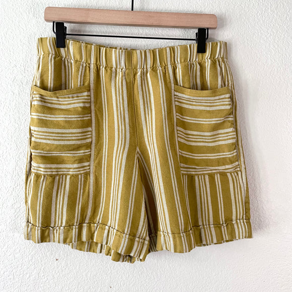 Striped Pull On Shorts