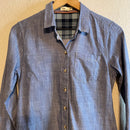 Chambray Button Down Top-3