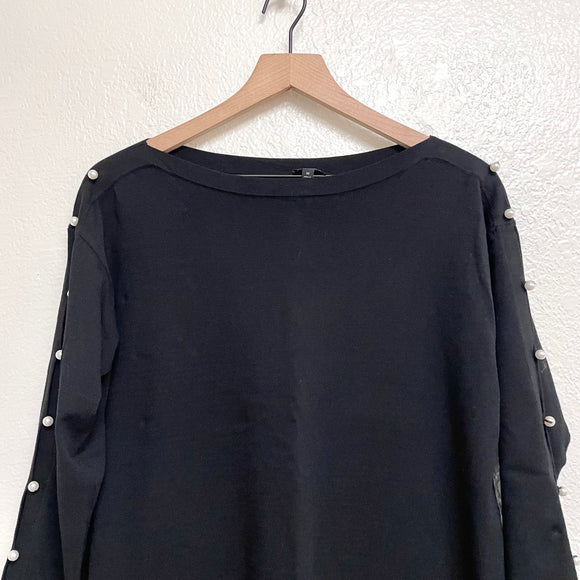 Pearl Trim Sweater