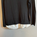 Diamond Layered Look Sweater-9