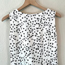 Floral Tie Front Blouse-7