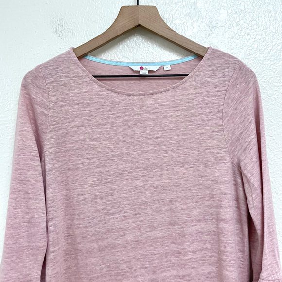 Linen Bell Sleeve Top