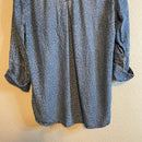 Animal Print Button Up Top-8