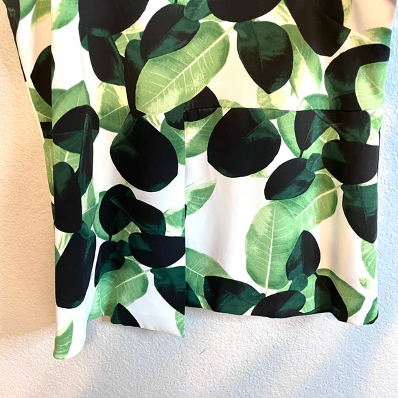 Leaf Print Blouse