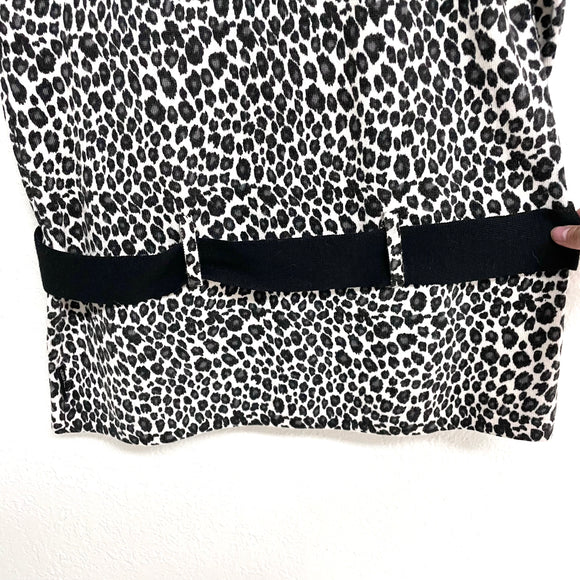 Leopard Turtleneck Sweater