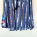 Floral Embroidered Peasant Top-6