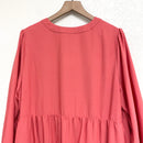 Tiered Long Sleeve Dress-9