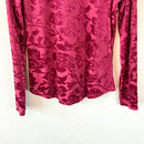 Velvet Floral Top-8