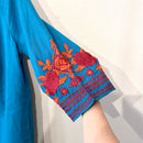 Embroidered Linen Blend Dress-7