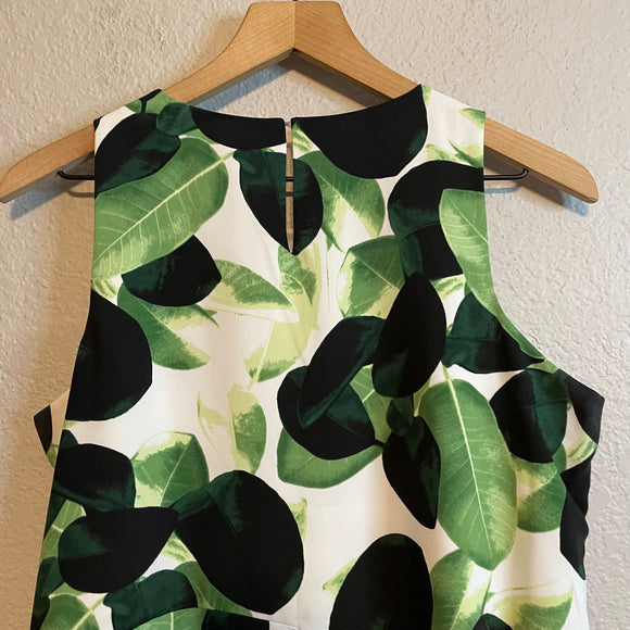 Leaf Print Blouse