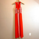 Embroidered Beaded Maxi Dress-2