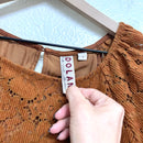 Corduroy Lace Top-3