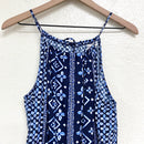 Floral Geo Print Dress-3