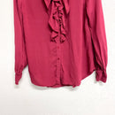 Ruffle Trim Blouse-3