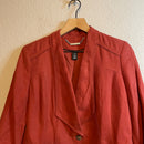 Linen Blend Blazer Jacket-3