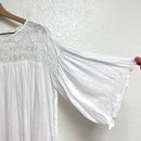 Sheer Neckline Blouse-6