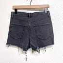 Distressed Jean Shorts-9