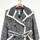 Plaid Belted Jacket-3