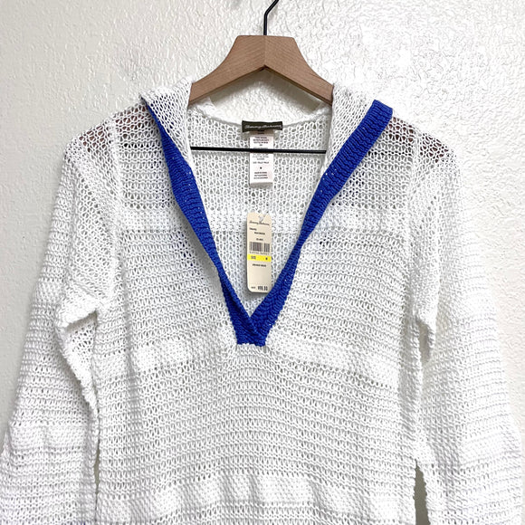 Hooded Swim Cover Knit Dress