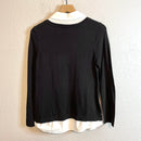 Diamond Layered Look Sweater-7