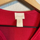 Clasp Front Stretch Cardigan-8