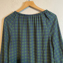 Tartan Plaid Blouse-10