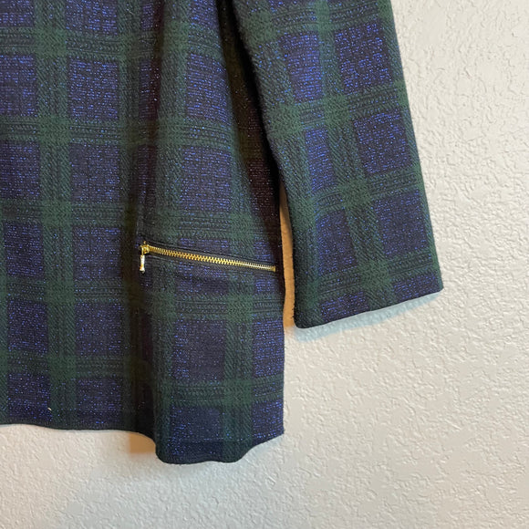 Plaid Blouse