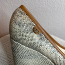 Snakeskin Open Toe Wedge-3