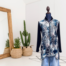 Leopard Filigree Velvet Jacket-1
