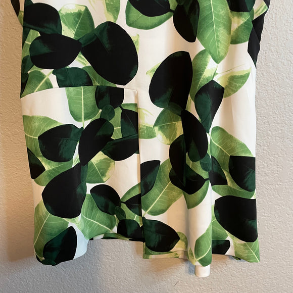 Leaf Print Blouse