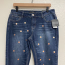 Polka Dot Crop Jeans-2