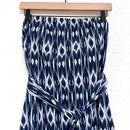 Ikat Strapless Dress-3