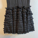 Raw Ruffle Tiered Dress-4
