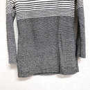 Cowl Neck Striped Sweater-9