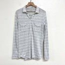 Long Sleeve Striped Polo-2