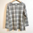 Plaid Long Sleeve Tunic-2