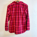 Plaid Popover Blouse-6