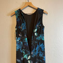 Floral Twist Front Maxi Dress-8