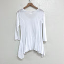 Asymmetrical Hem Tee-6