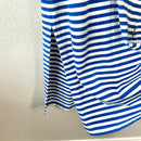 Striped Lace Up Maxi Dress-6
