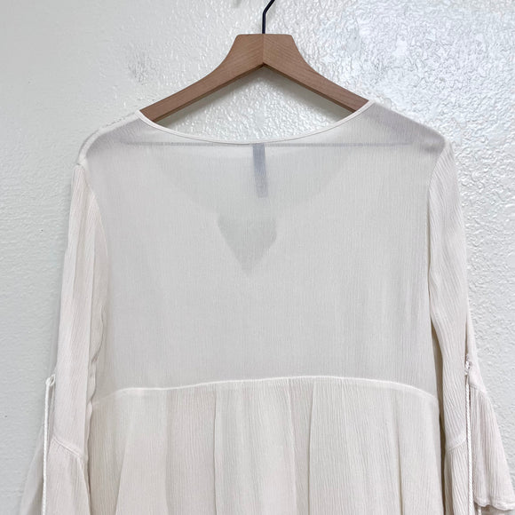 Boho Lace Front Dress