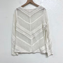 Sheer Crochet Lace Top-6