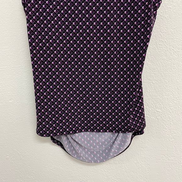 Square Draped Neck Blouse