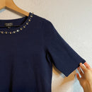 Jeweled Neck Sweater-5