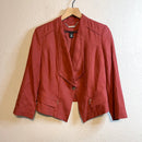 Linen Blend Blazer Jacket-2