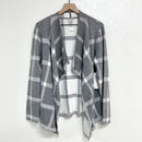 Plaid Reversible Cardigan-2
