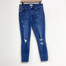 Distressed Skinny Jeans-1