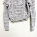Cable Knit Moto Sweater Jacket-6