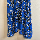 Abstract Polka Dot Button Dress-10